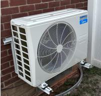 HVAC Split System Air Conditioner Outside